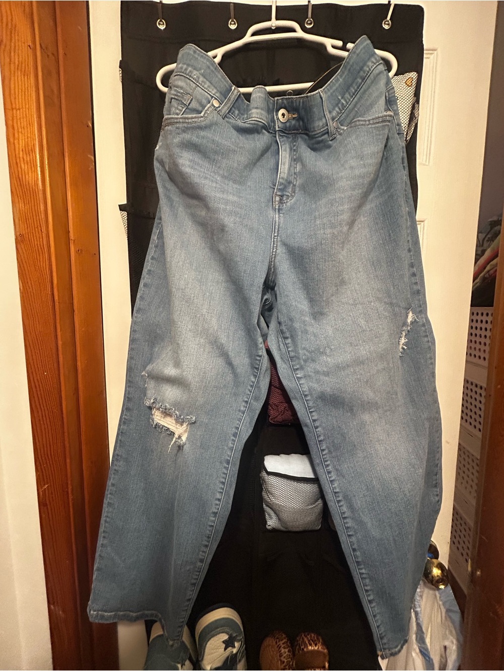 torrid Light Blue Distressed Boyfriend Jeans